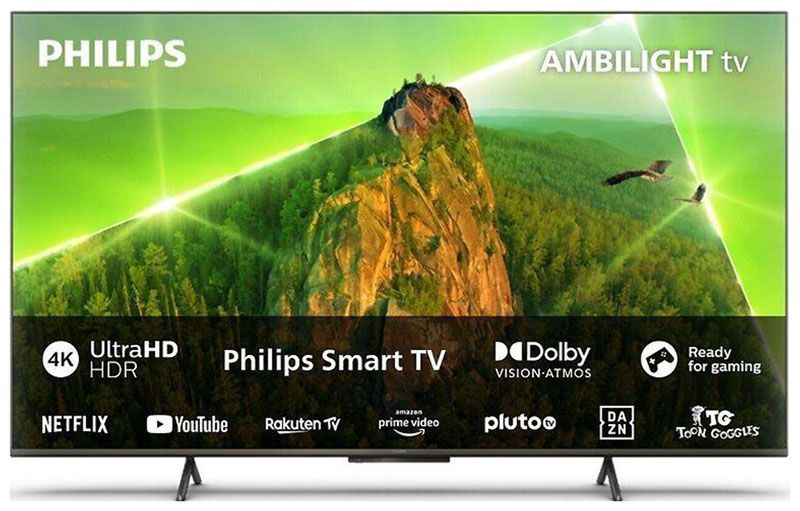 Philips Телевизор UHD 50PUS8108/60 50" 4K UHD, серый #1