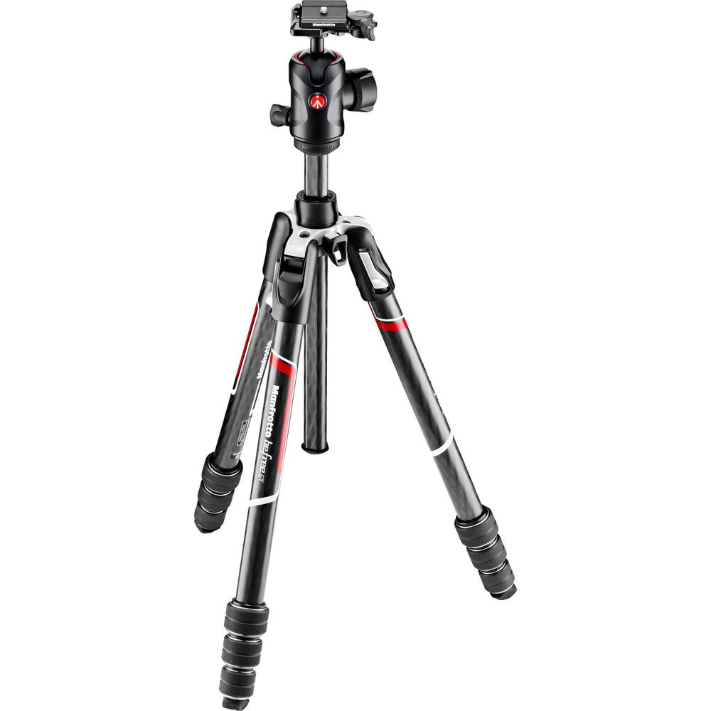 Штатив Manfrotto MKBFRTC4GT-BH Befree GT с шар.головой MH496, 4сек., карбон, черный  #1