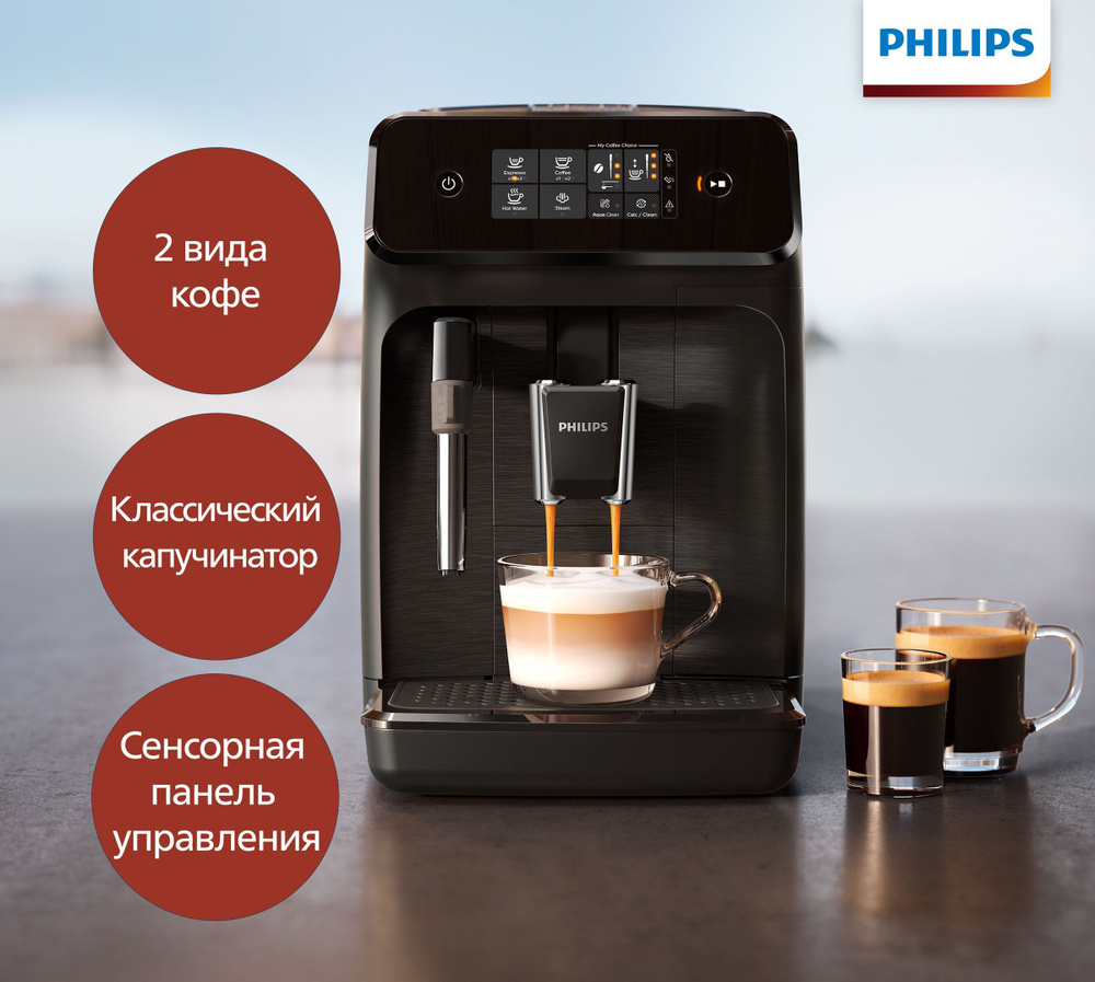 Кофемашина автоматическая philips ep1220 00