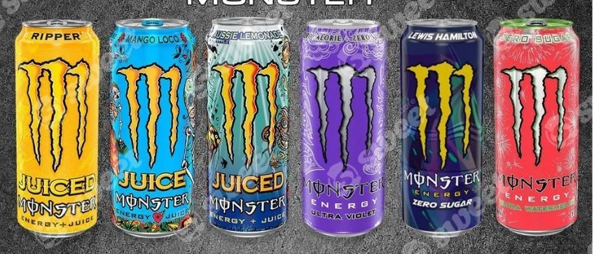 Набор Энергетиков Monster Energy Mix 6шт по 500мл из Европы #1