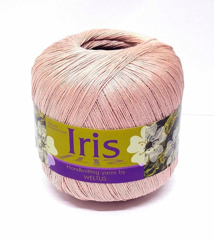 Пряжа Iris Weltus - 1 моток (50 гр, 450 м), цвет 1310 #1