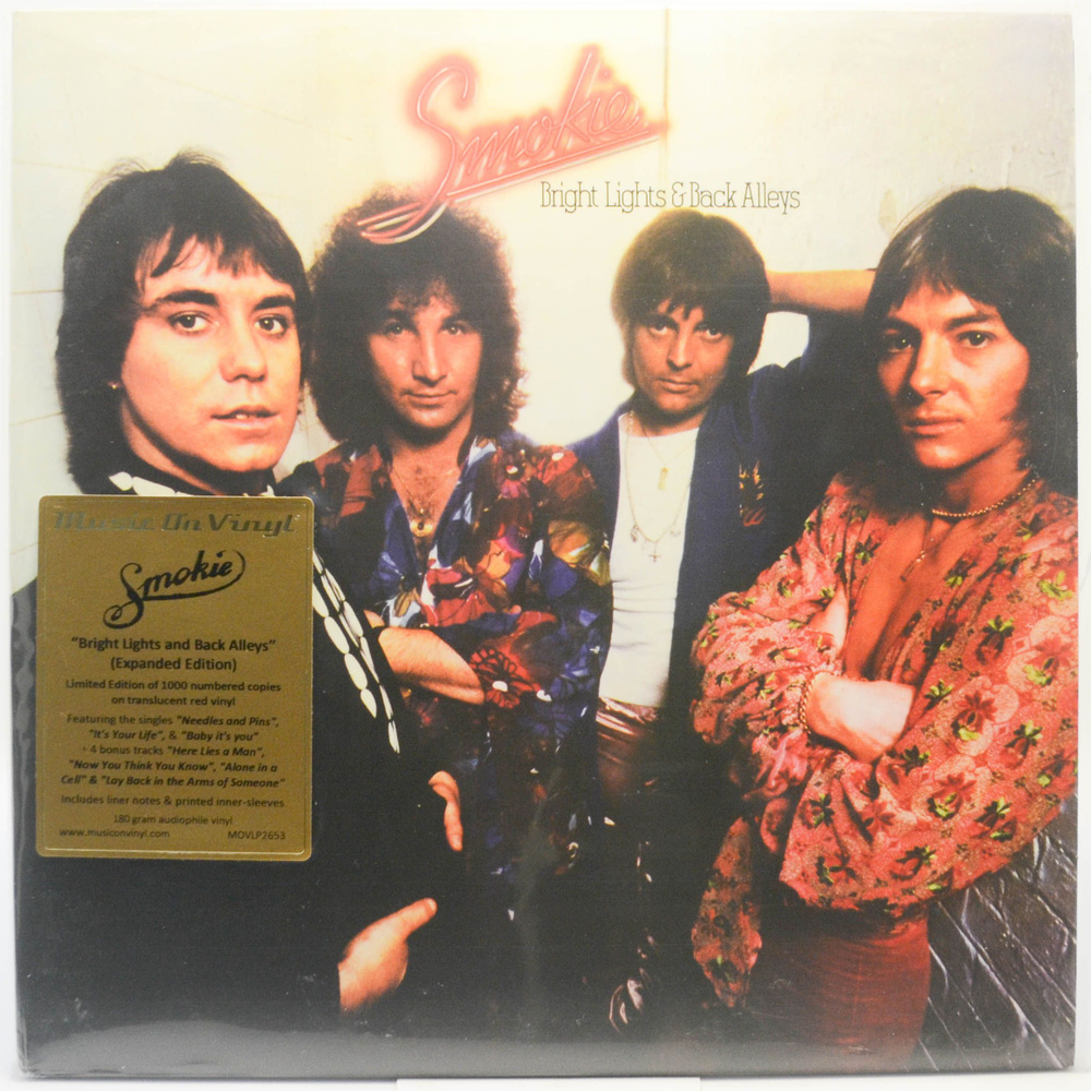 Виниловая пластинка Smokie Bright Lights & Back Alleys (2LP), 1977 #1