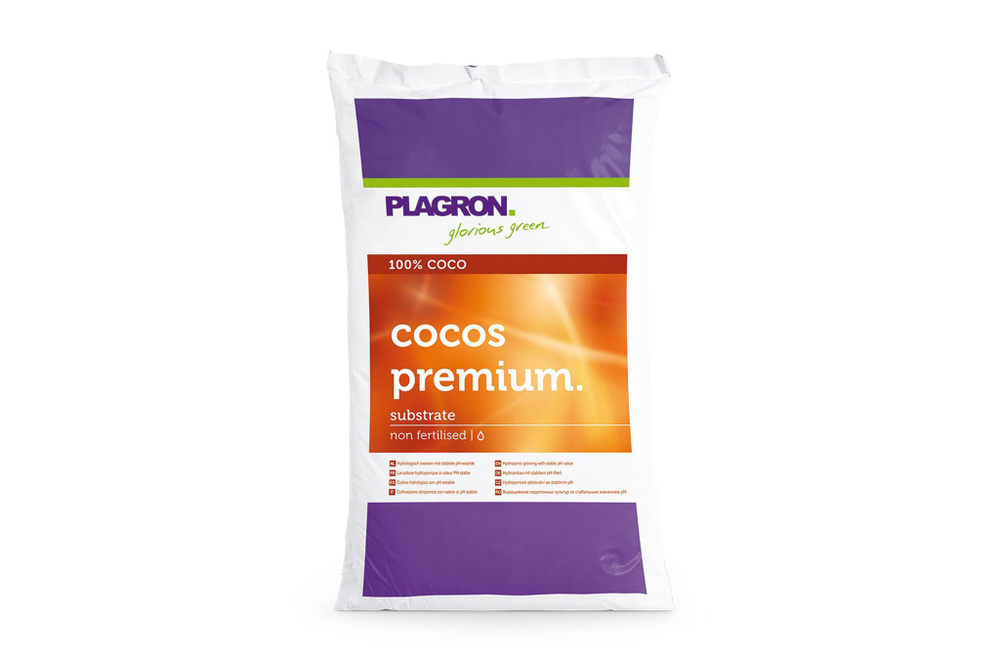 Кокосовый субстрат Plagron Premium Cocos 50 л. #1