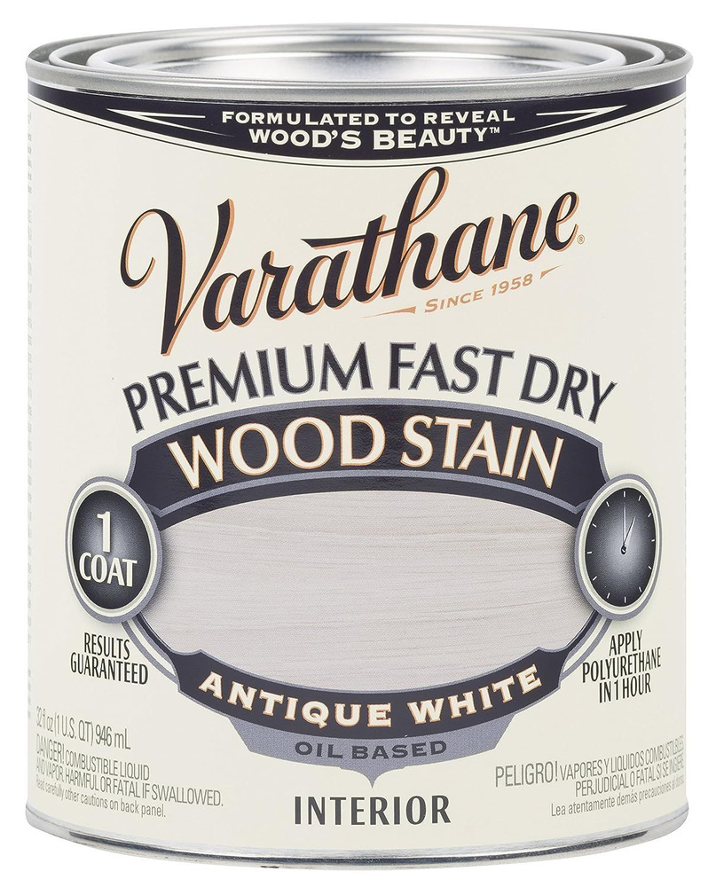 Масло тонирующее быстросохнущее Varathane Fast Dry Wood Stain античный белый_NEW 0,946 л.  #1