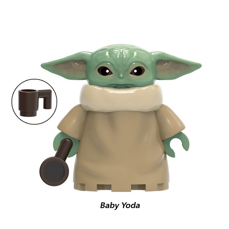 Минифигурка baby Yoda конструктор человечек Star Wars #1