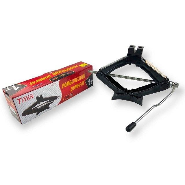Домкрат автомобильный Винтовой Механический TITAN 20792, 1 т. - купить ...