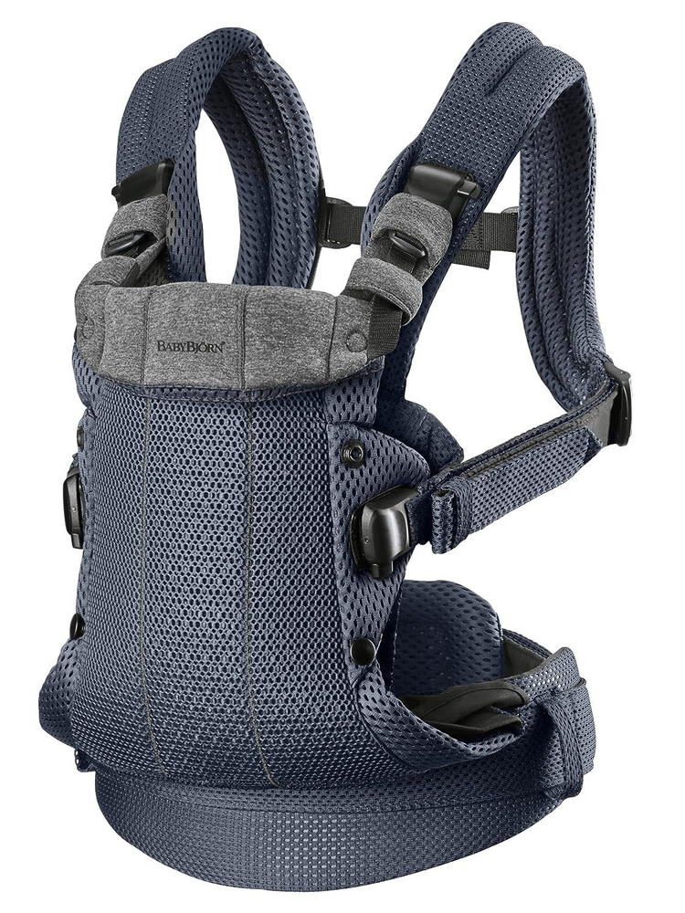 Рюкзак - кенгуру BabyBjorn Baby Carrier Harmony 3D Mesh Anthracite #1