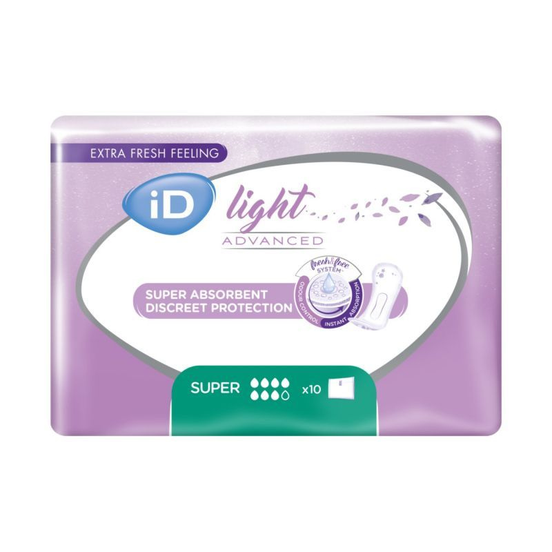 Урологические прокладки iD Light Advanced SUPER 10 шт 7 капель #1