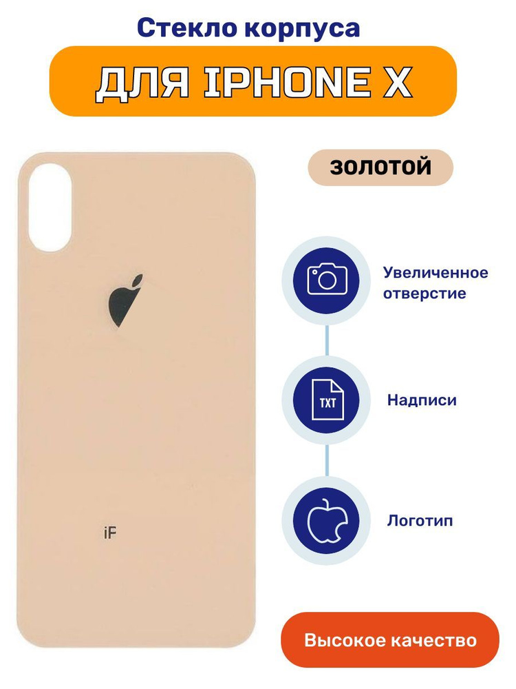 Задняя крышка для iPhone X #1