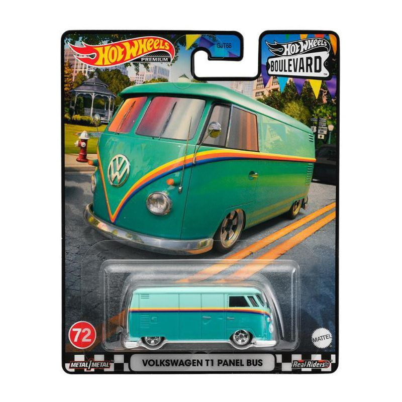 Машинка Hot Wheels премиальная VOLKSWAGEN T1 PANEL BUS/ GJT68-72-HKF18 #1