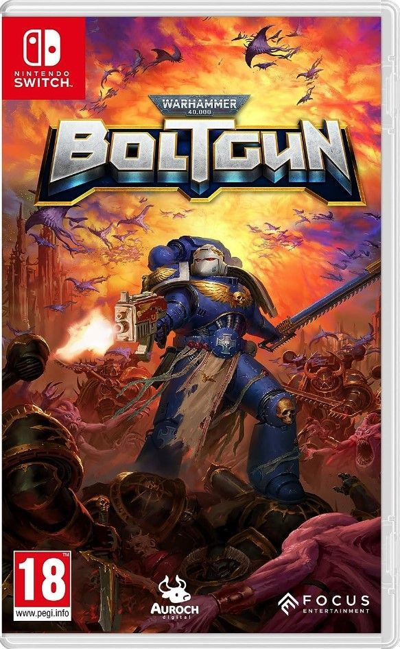 Игра Warhammer 40,000: Boltgun (Nintendo Switch, Русские субтитры) #1