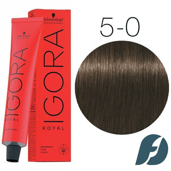 Schwarzkopf Professional Igora Royal Крем-краска для волос 5-0, 60 мл #1