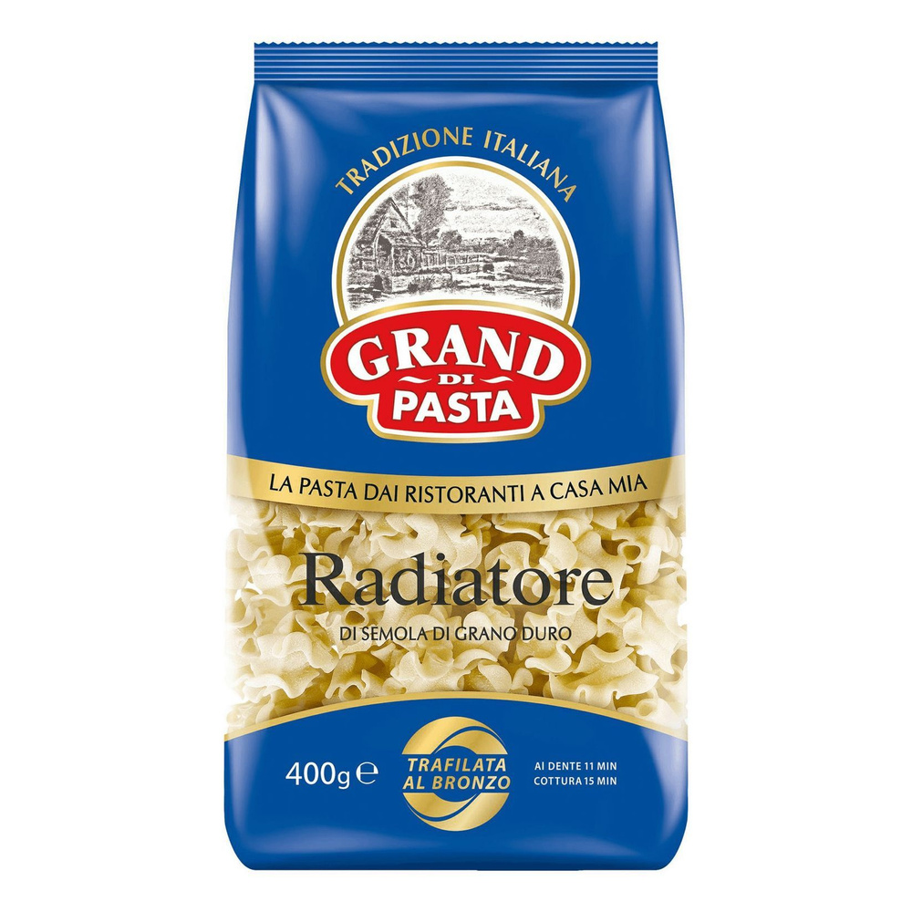 Макаронные изделия Grand di Pasta Radiatore 400 г (2 шт) #1