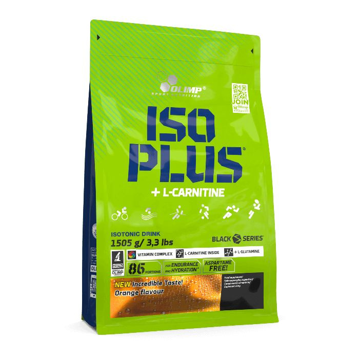 Изотоник в порошке Iso Plus Powder OLIMP 1505 гр., Кола #1