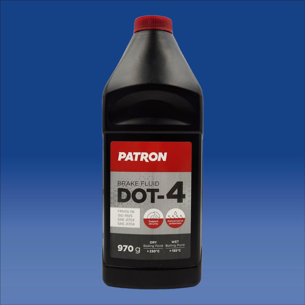 Жидкость тормозная Patron DOT4 970гр. #1