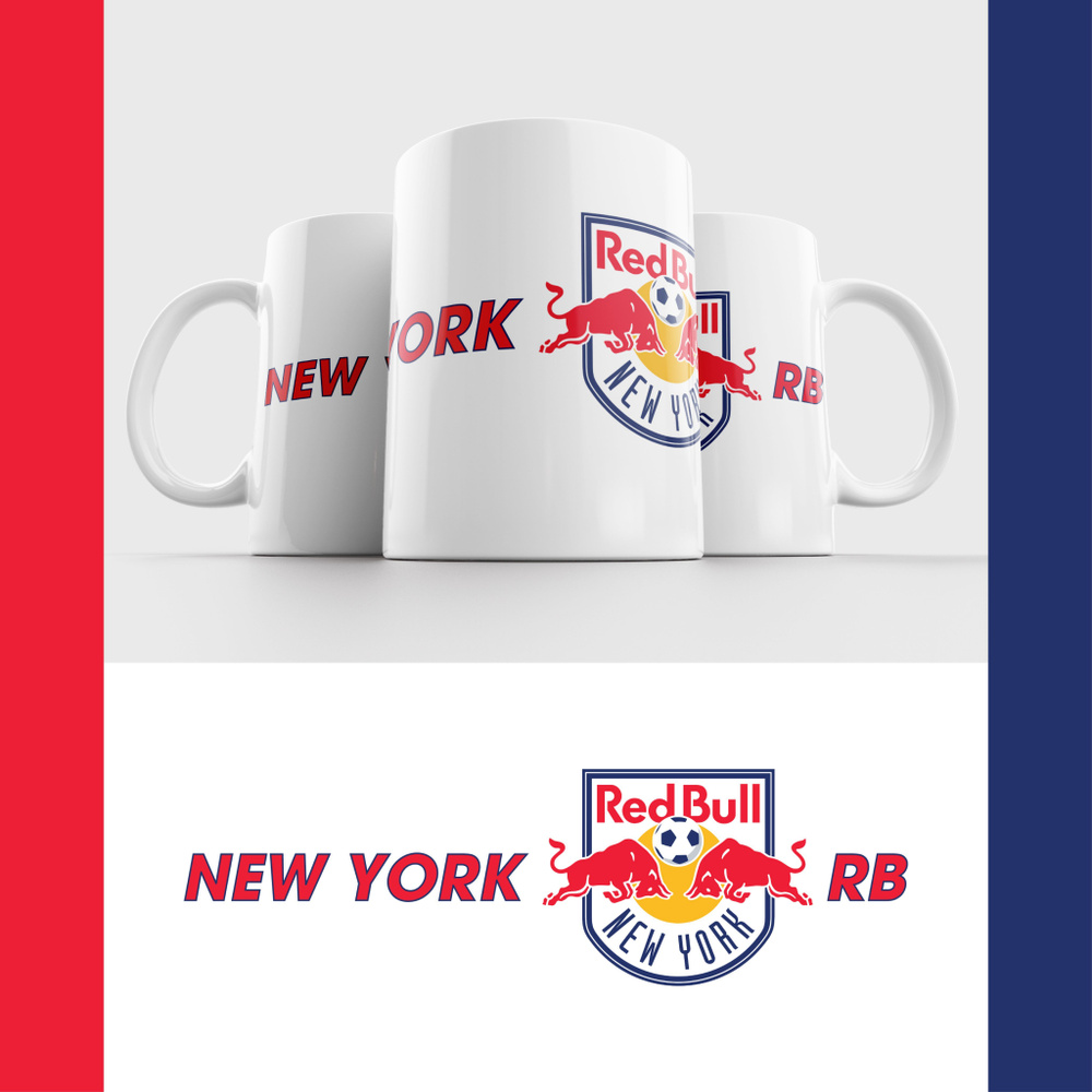 Кружка ФК Нью-Йорк Ред Буллз / FC New York Red Bulls #1