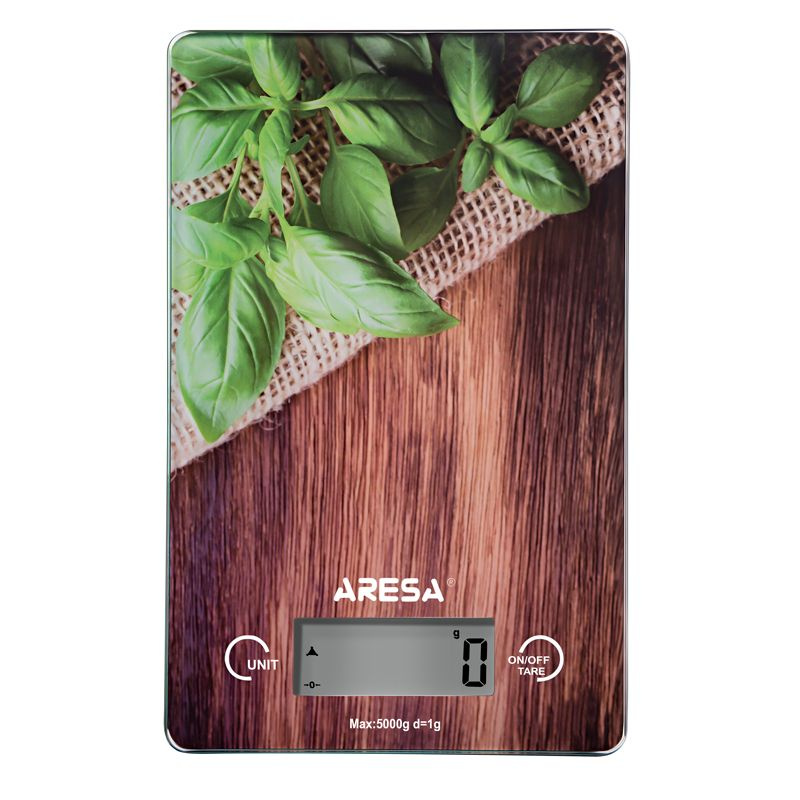 Весы кухонные Aresa AR-4310 5кг/5г, 3*AAA #1