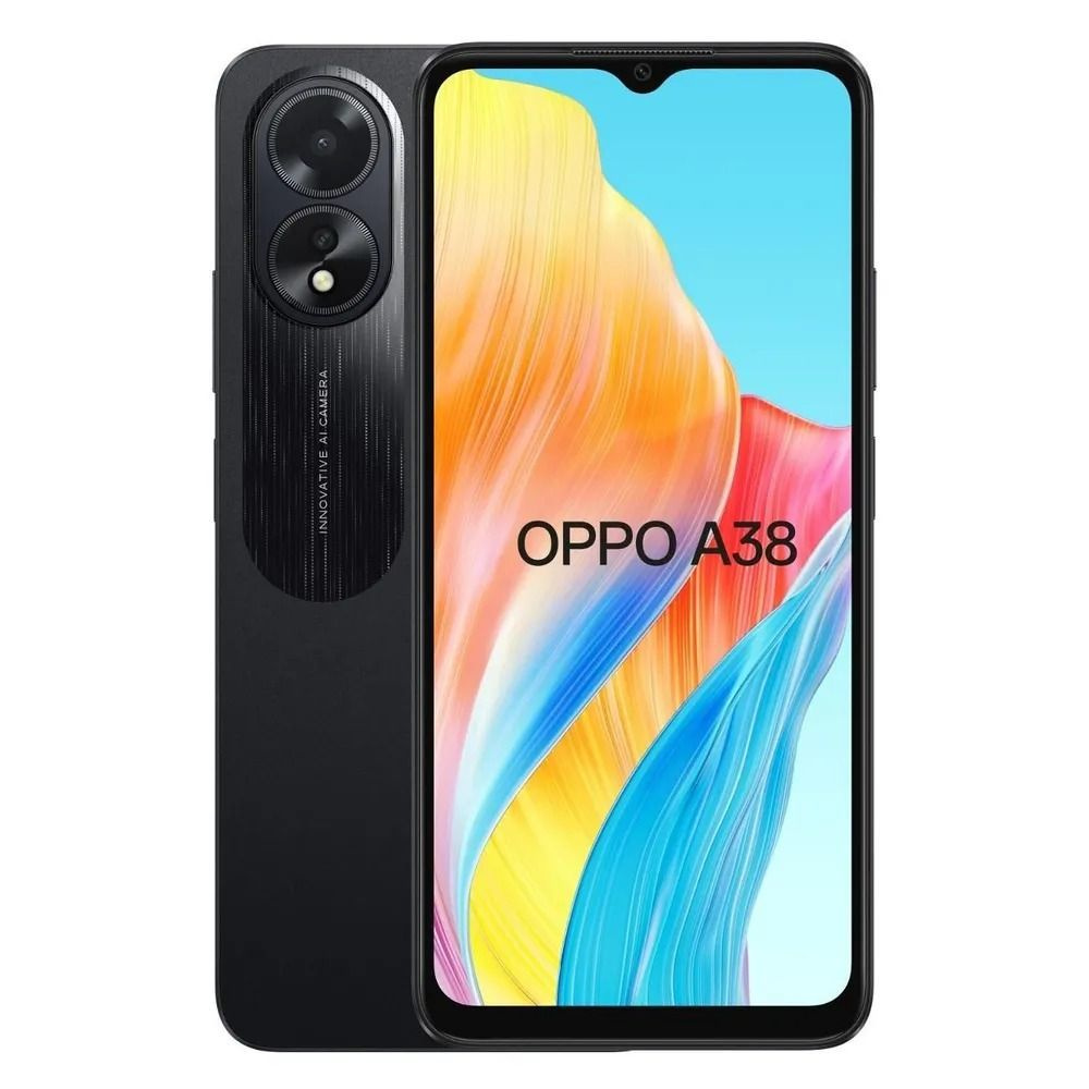 OPPO Смартфон A38 4/128 ГБ, черный #1