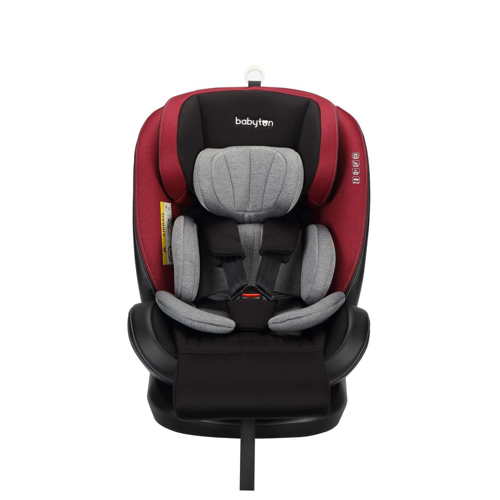 Автокресло Babyton Multi-Stage 0+/1/2/3 Isofix Black-Red #1