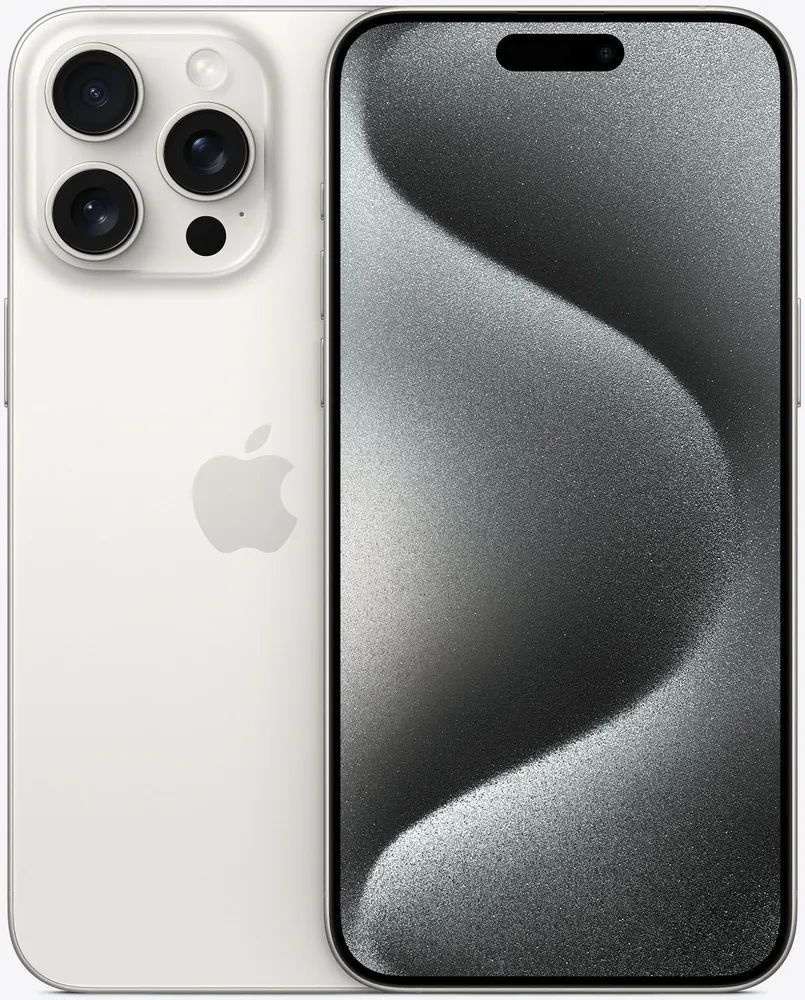 Apple Смартфон iPhone 15 Pro Max 256 ГБ, белый #1