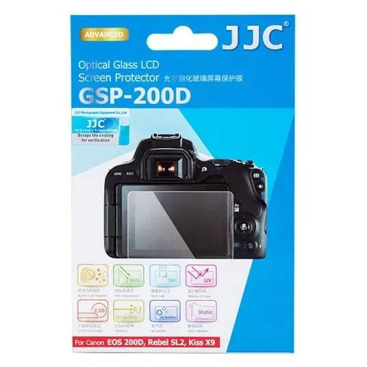 JJC защитный экран для камер Canon 200D, 200D II, 250D, EOS RP, оптическое стекло 0,3 мм  #1