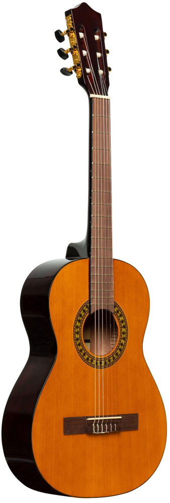 STAGG Классическая гитара SCL60_натуральный глянцевый 6-струнная, корпус Ель 3/4  #1
