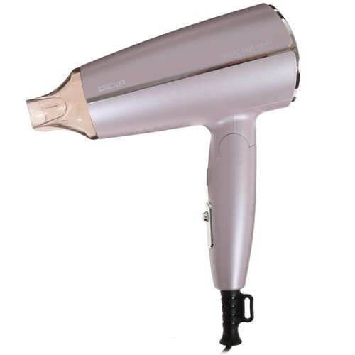 DEXP Фен для волос BA-1800 1400 Вт, скоростей 2, кол-во насадок 1, розовый  #1