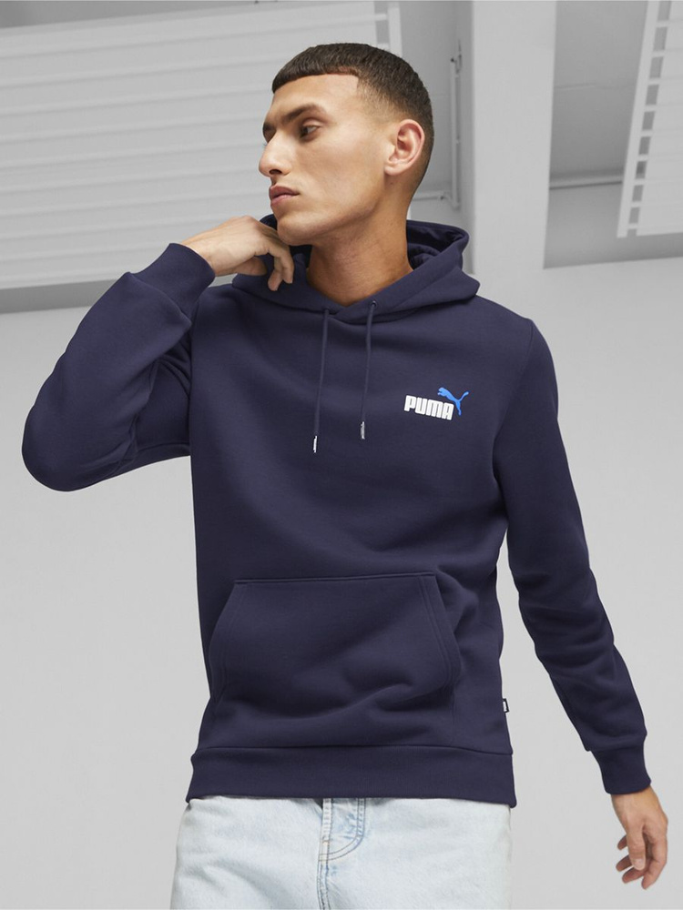 Худи PUMA Ess+ 2 Col Small Logo Hoodie Fl #1