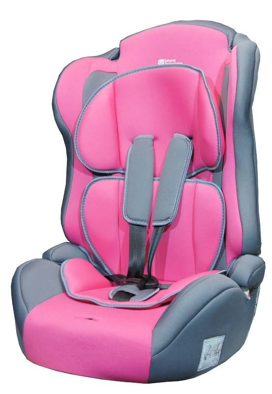 Автокресло детское General Technologies (RS616-PINK) розовое/гр I/II/III, 9-36 кг,1-12 лет  #1