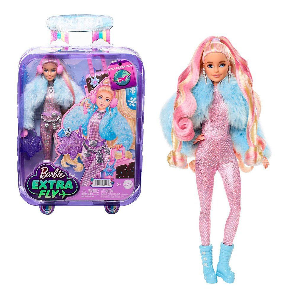 Кукла Barbie Extra Fly путешественница в зимнем наряде - купить с доставкой  по выгодным ценам в интернет-магазине OZON (1432961853)