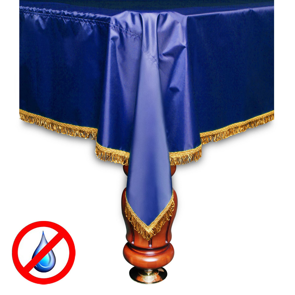 Покрывало для бильярдного стола, Fortuna Элегант 10997, 8 футов, синее, влагостойкое  #1