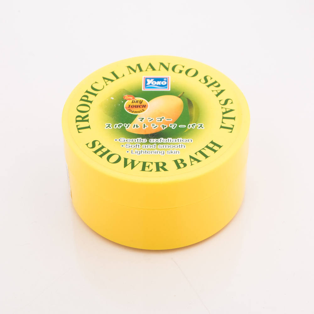 Солевой СПА-скраб Yoko Тропический манго, пилинг лица и тела, 240 гр.  #1
