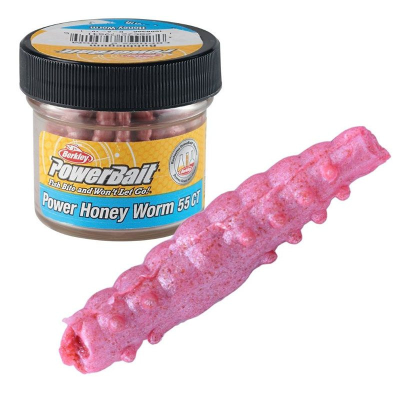 Силиконовая приманка Berkley Powerbait Honey Worms 2.5 #1