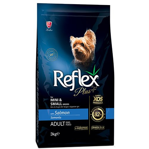 Reflex Plus Mini Small Breed Adult Salmon / Сухой корм Рефлекс Плюс для взрослых собак Мелких пород с #1