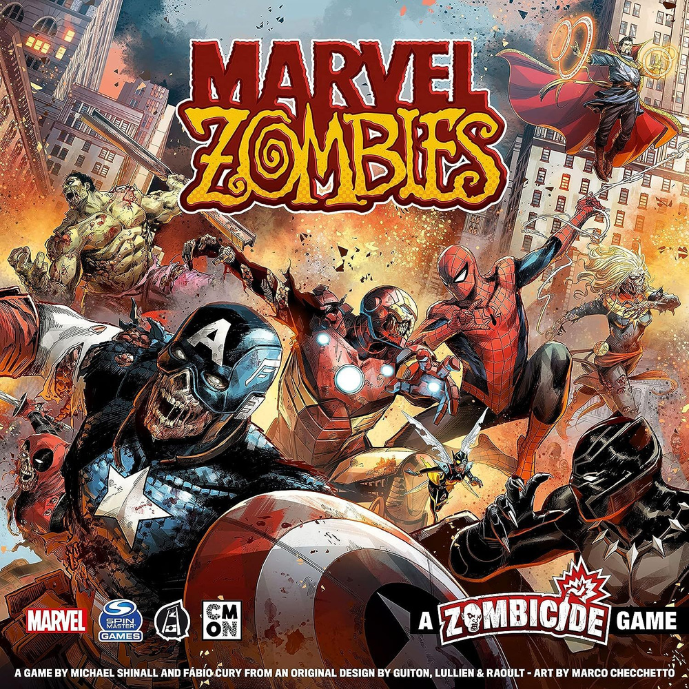 Настольная игра Marvel Zombies: A Zombicide Game - Core Box на английском языке  #1