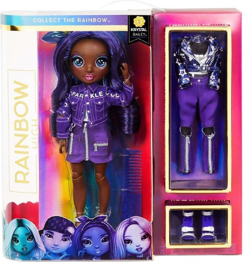 Кукла Rainbow High Fashion Doll- Indigo 572114 #1