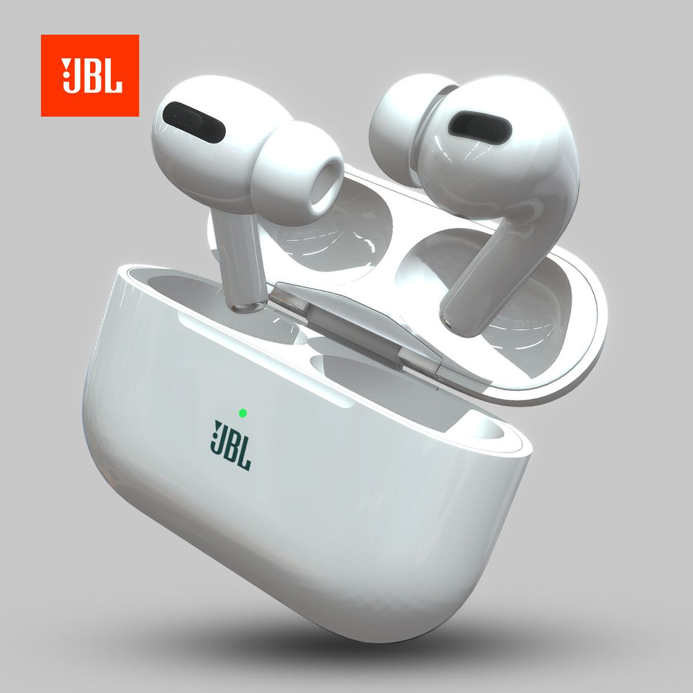 JBI Наушники беспроводные с микрофоном, USB Type-C, белый #1