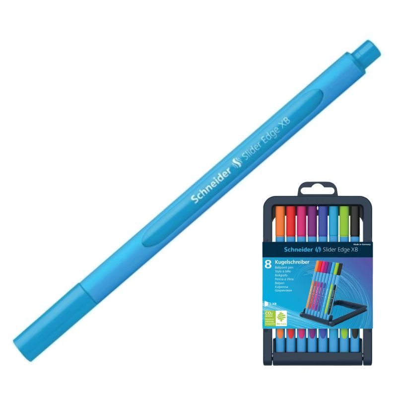 Schneider Набор ручек Шариковая, толщина линии: 0.7 мм, цвет: Разноцветный, 8 шт.  #1