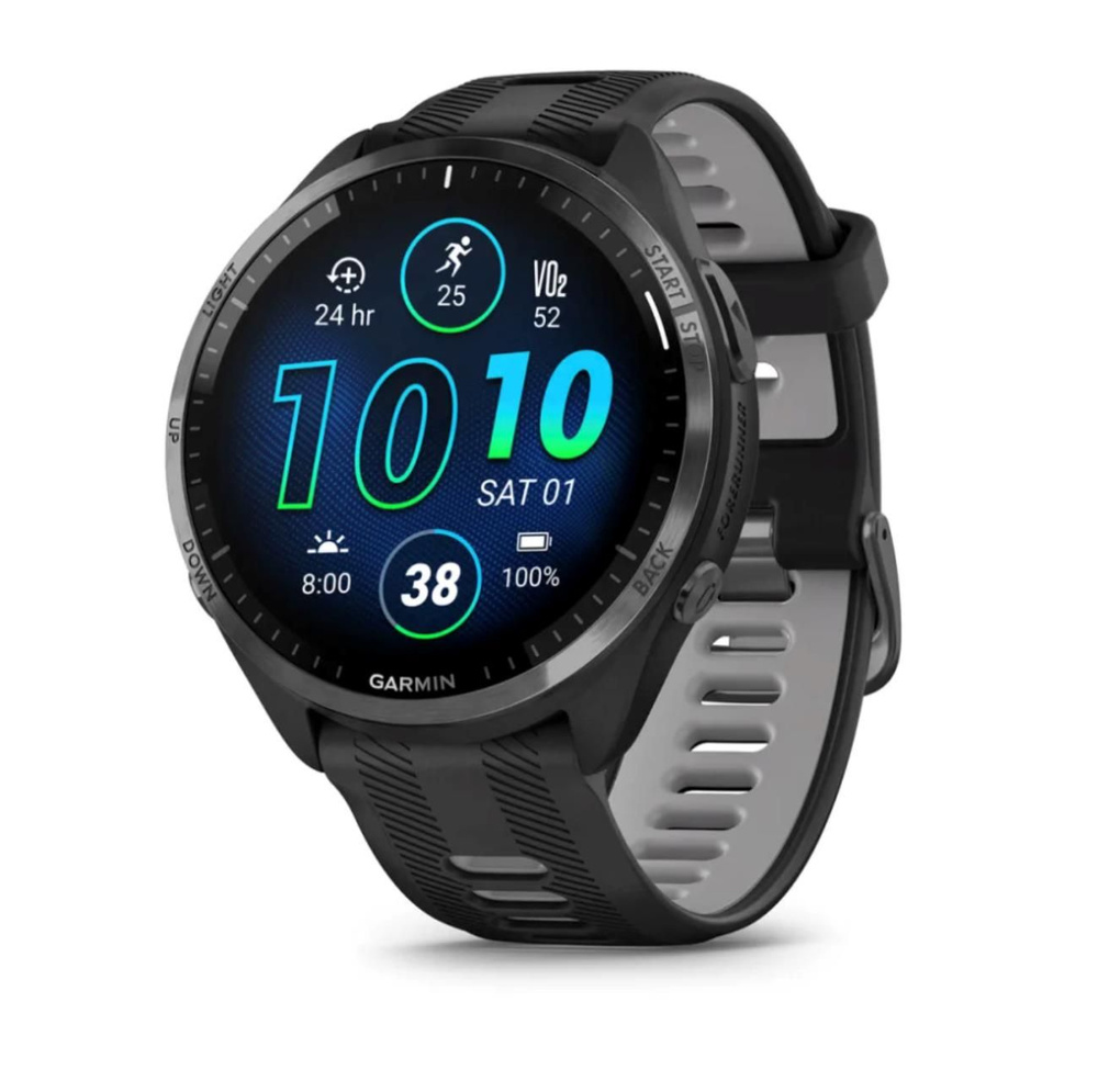 Часы умные для спорта для бега Garmin Forerunner 965 010-02809-10 #1