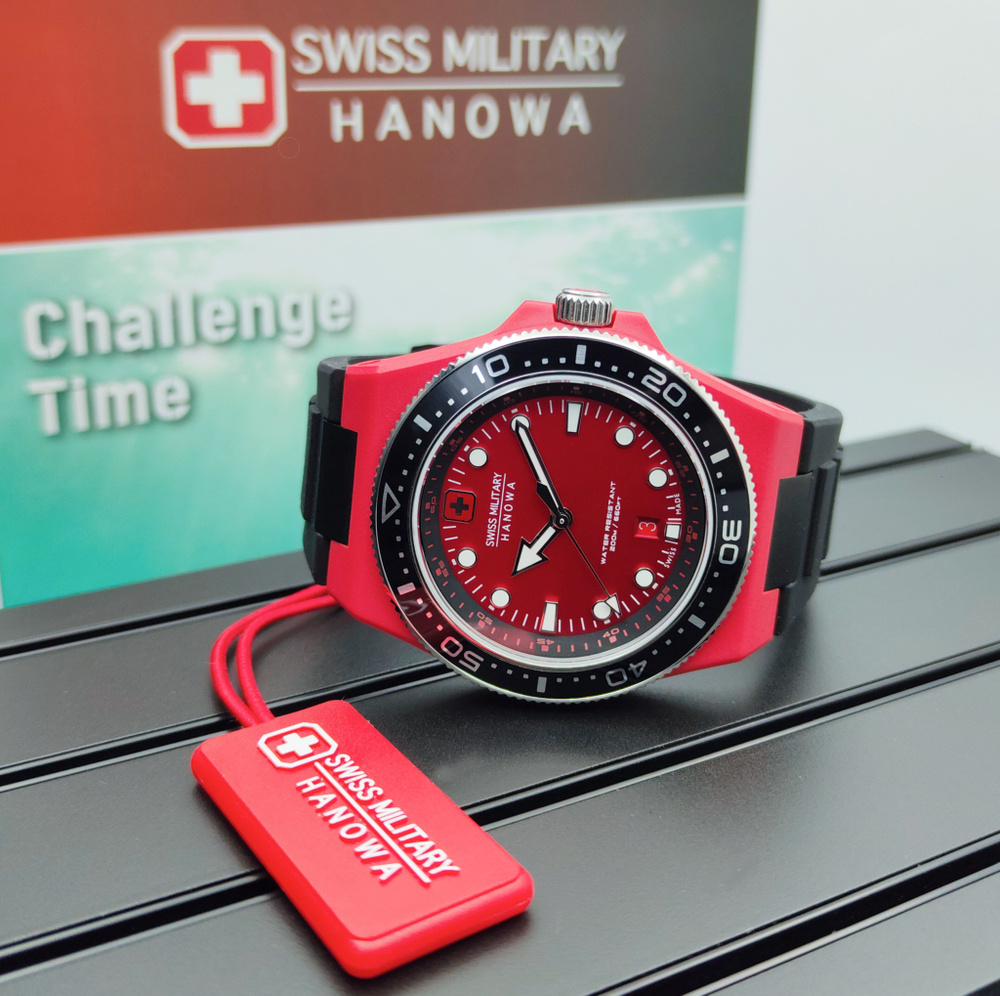 Оригинальные часы наручные мужские Swiss Military Hanowa Ocean Pioneer SMWGN0001183. Кварцевые часы для #1