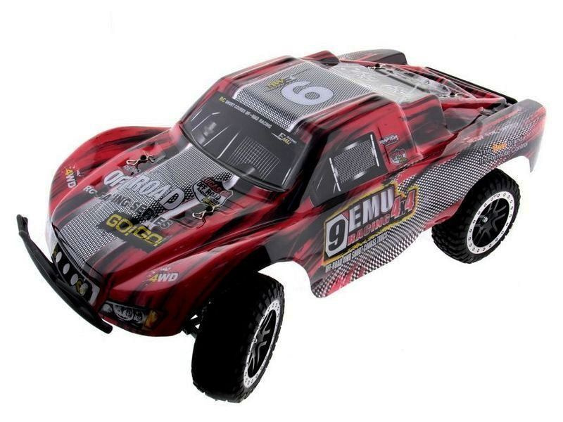 Радиоуправляемый шорт-корс Remo Hobby 9EMU (красный) 4WD 2.4G 1/8 RTR #1