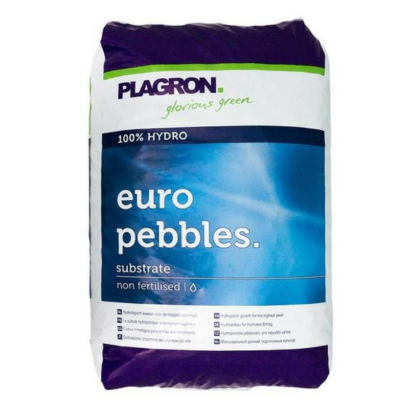 Субстрат, Plagron Euro Pebbles, керамзит, подготовленный, стабилизированный pH, для гидропоники, 45л #1