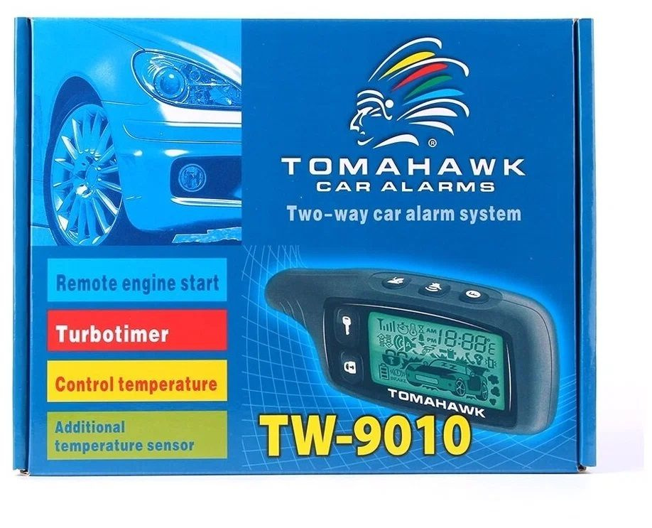 Автосигнализация Tomahawk TW-9010 с обратной связью #1
