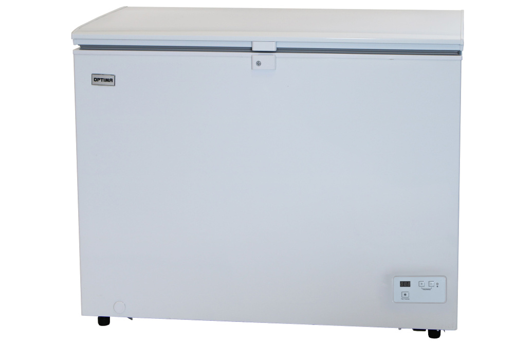 Морозильный ларь Optima BD-310WLG, класс энергоэффективности A+, общий объём 302 л, режим холодильника, #1