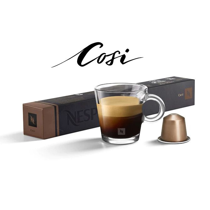 Кофе в капсулах Nespresso COSI, 10 шт., для кофемашин Original #1