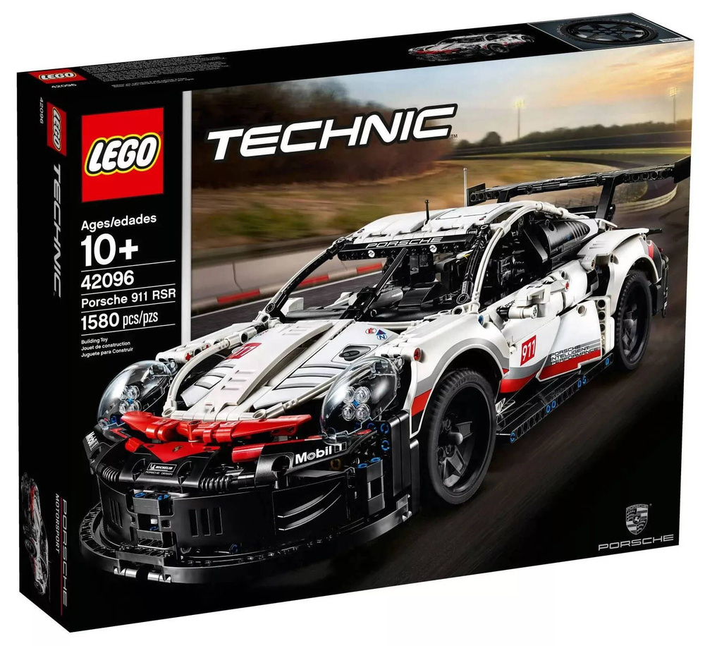 Конструктор LEGO Technic 42096 Порше 911 RSR - купить с доставкой по  выгодным ценам в интернет-магазине OZON (1381365315)