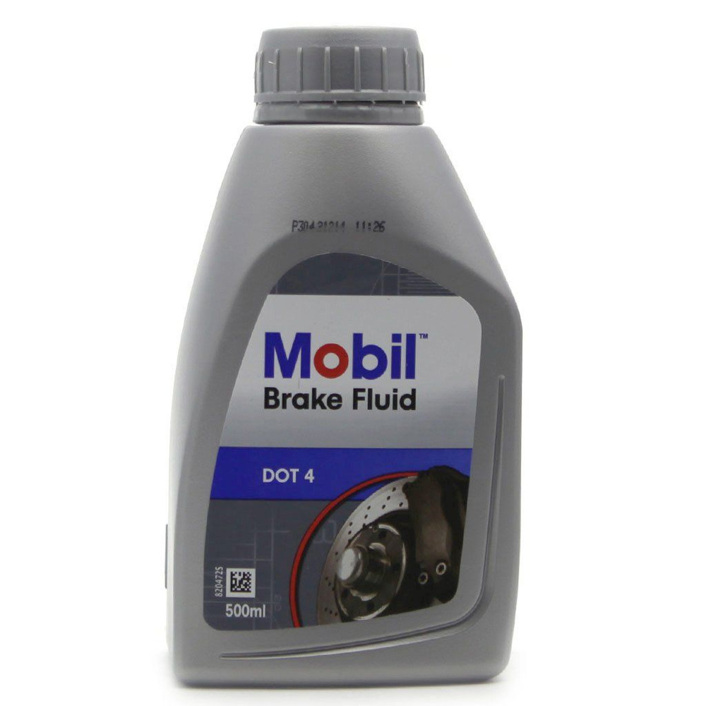 Mobil 150906R Жидкость тормозная Brake Fluid DOT4 0,5 л #1