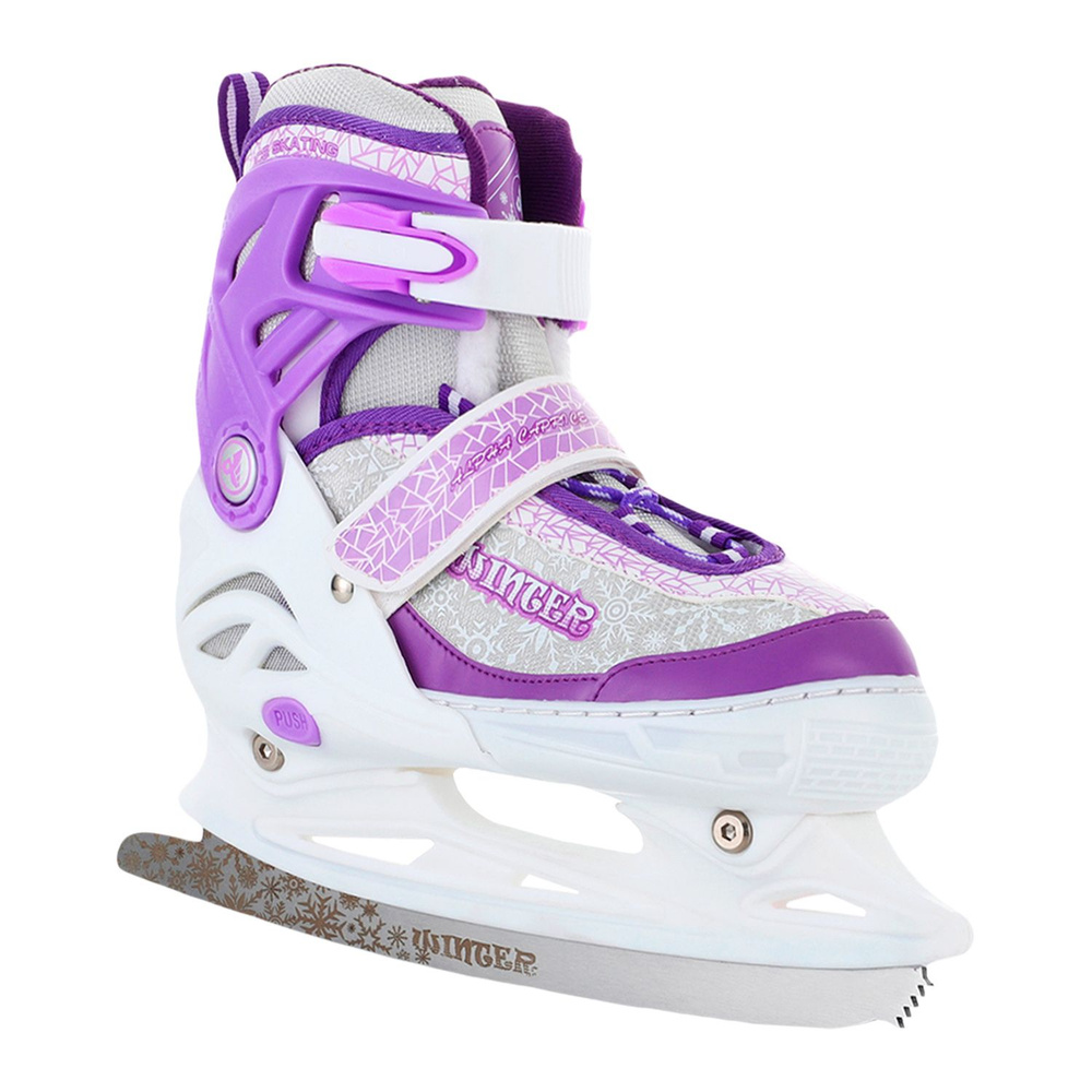 Коньки раздвижные ледовые ALPHA CAPRICE Winter Ice Skates #1