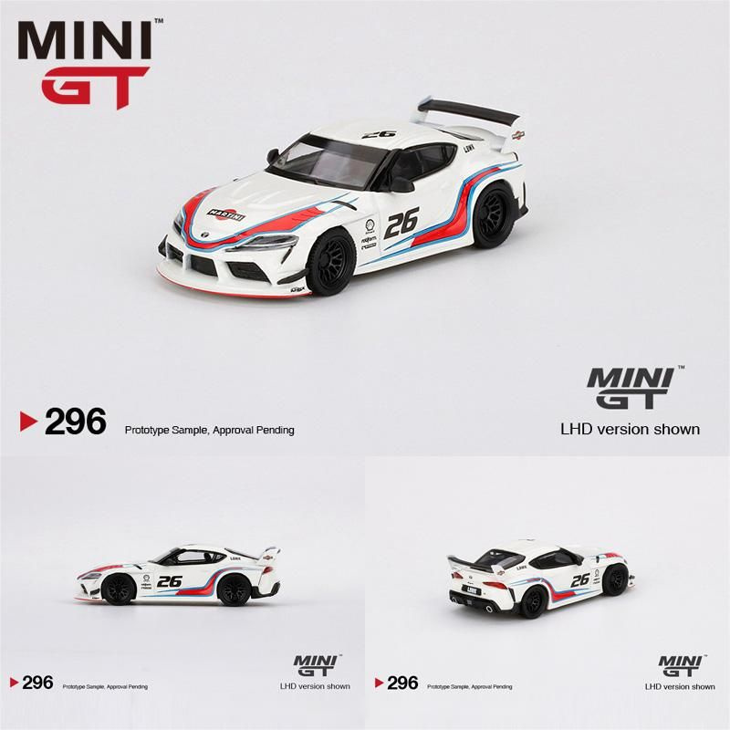 Машинка TSM Mini Gt 1/64 Toyota GR Supra LB WORK Pandem HKS D1 GP CSR2 JPS A90 2020 Tokyo Auto Salon #1