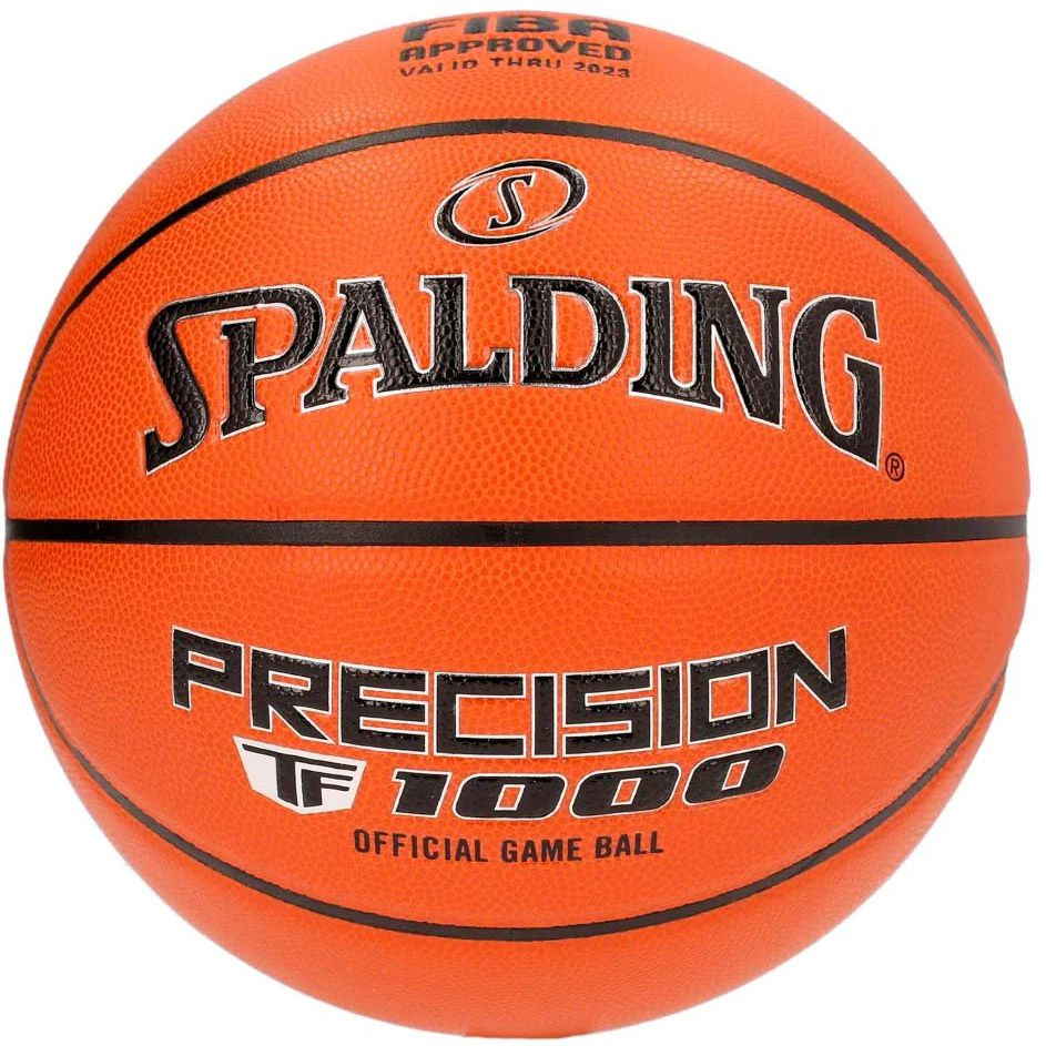 Мяч баскетбольный SPALDING TF-1000 Precision 77526z, размер 7, FIBA Approved #1